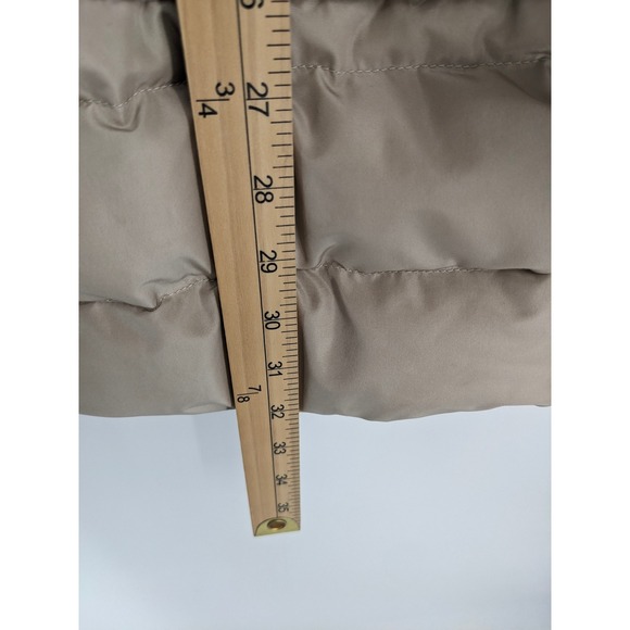 Seventy Sergio Tegon Wool Coat Womens 46 Beige Alpaca Mohair‎ Down Filled Jacket - Picture 12 of 12